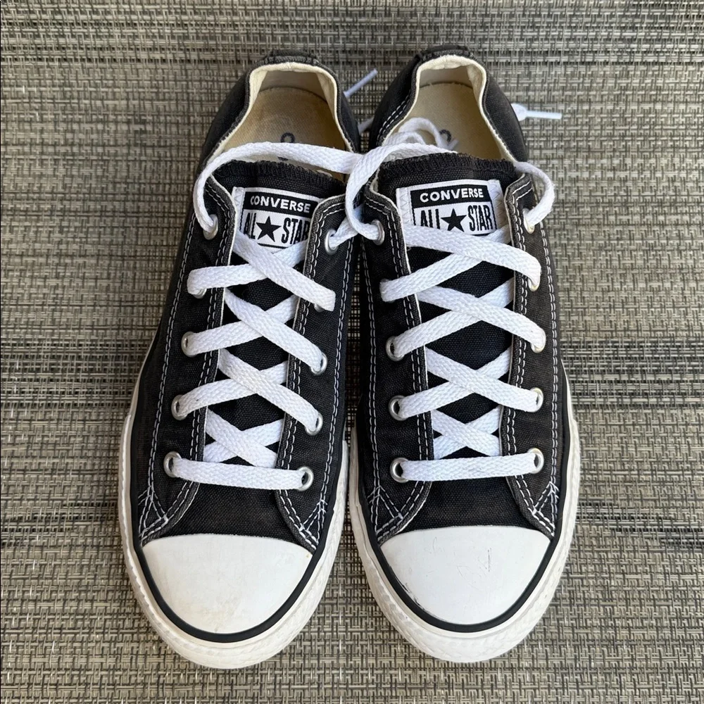 Converse Chuck Taylor All Star Madison Canvas Black Juniors Sneakers Size 3